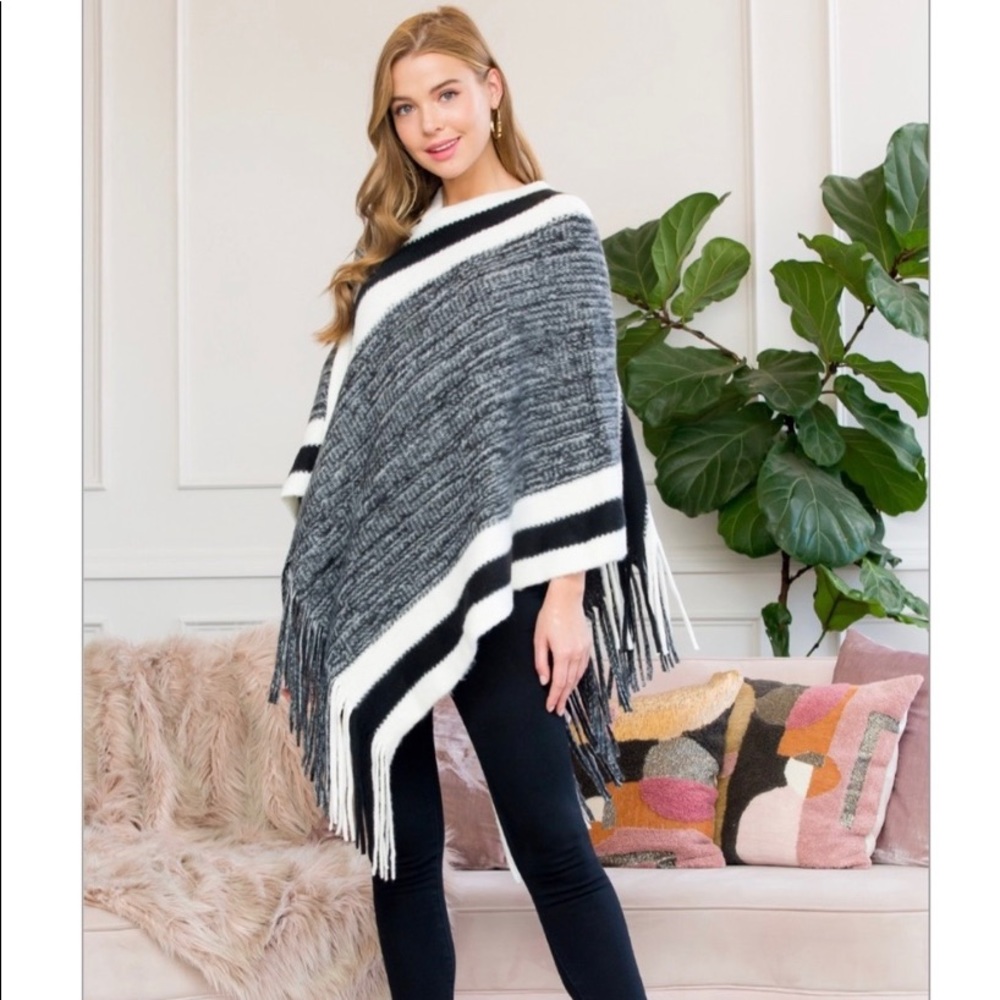Beautiful Fringe Poncho